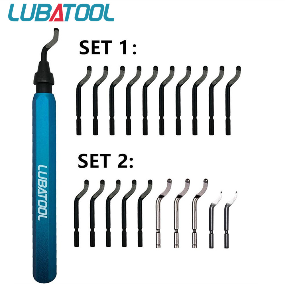 Woodworking Resin - LUBATOOL Outil d'ébavurage avec 11 lames