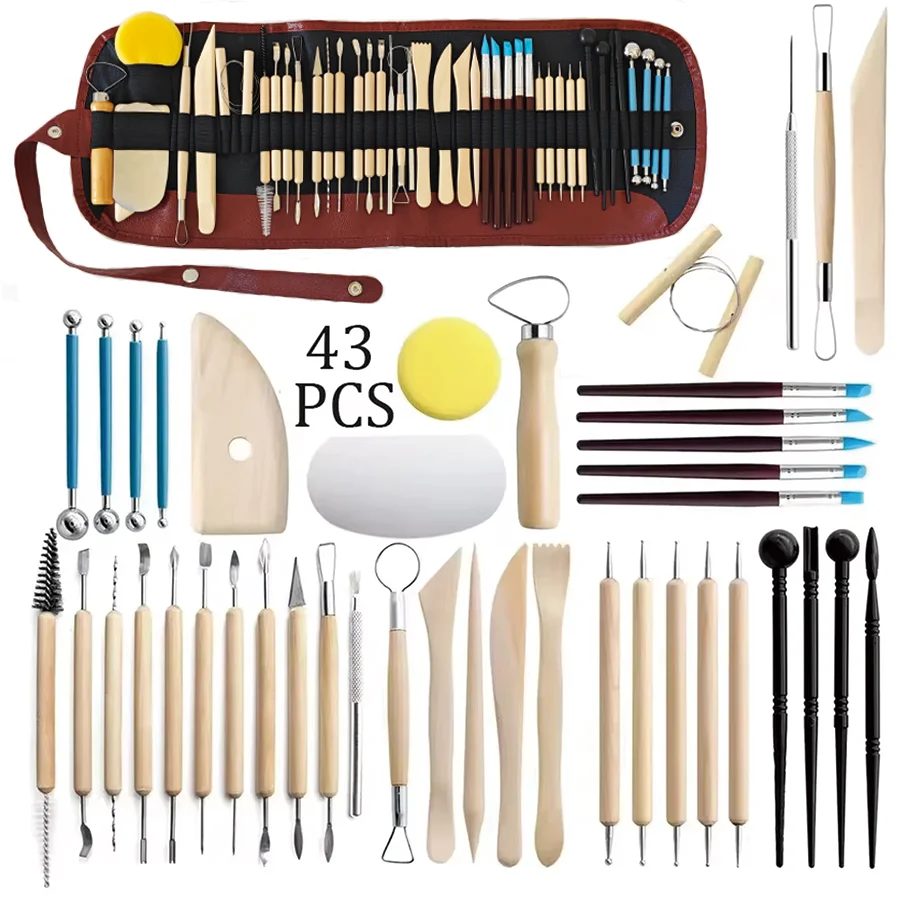 Ensemble d'outils de poterie 8 - Wood Chisel Set avis et prix